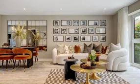 Kingsley Park - Plot 8 The Olive - Living Dining